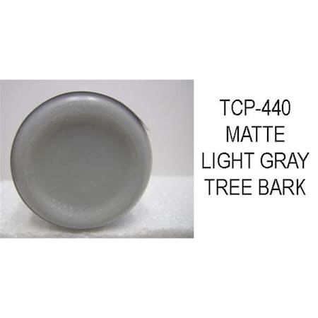 Tru-Color Paint 1 oz Matte Light Gray Tree Bark Paint TCP440